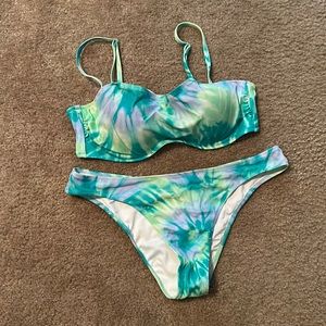 Target tie dye bathing suit